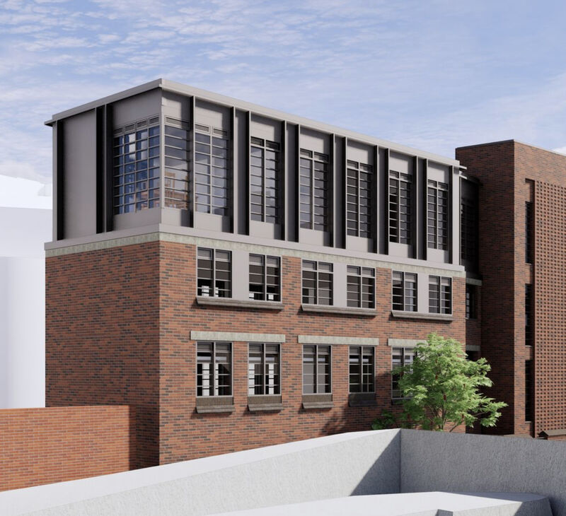 Cladding Underway at Lockside Wharf